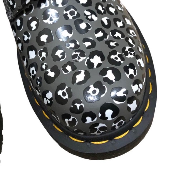 Dr. Martens Leopard Print Boots - Picture 3 of 7